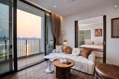 带阳台两居室公寓 — Annam Premium - Amazing Lakeview & Balcony - WestLake